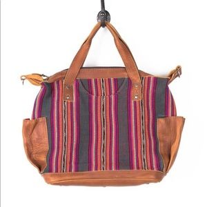 Nena & Co Artisan Atitlan medium convertible bag